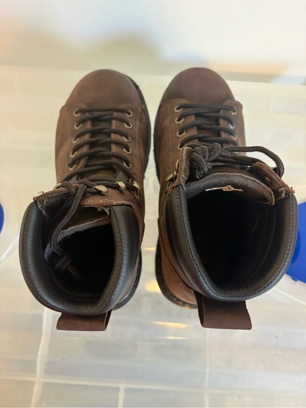 Western Chief Gaucho Expedition 6”Brown Leather Boots, size 8, NWOT
